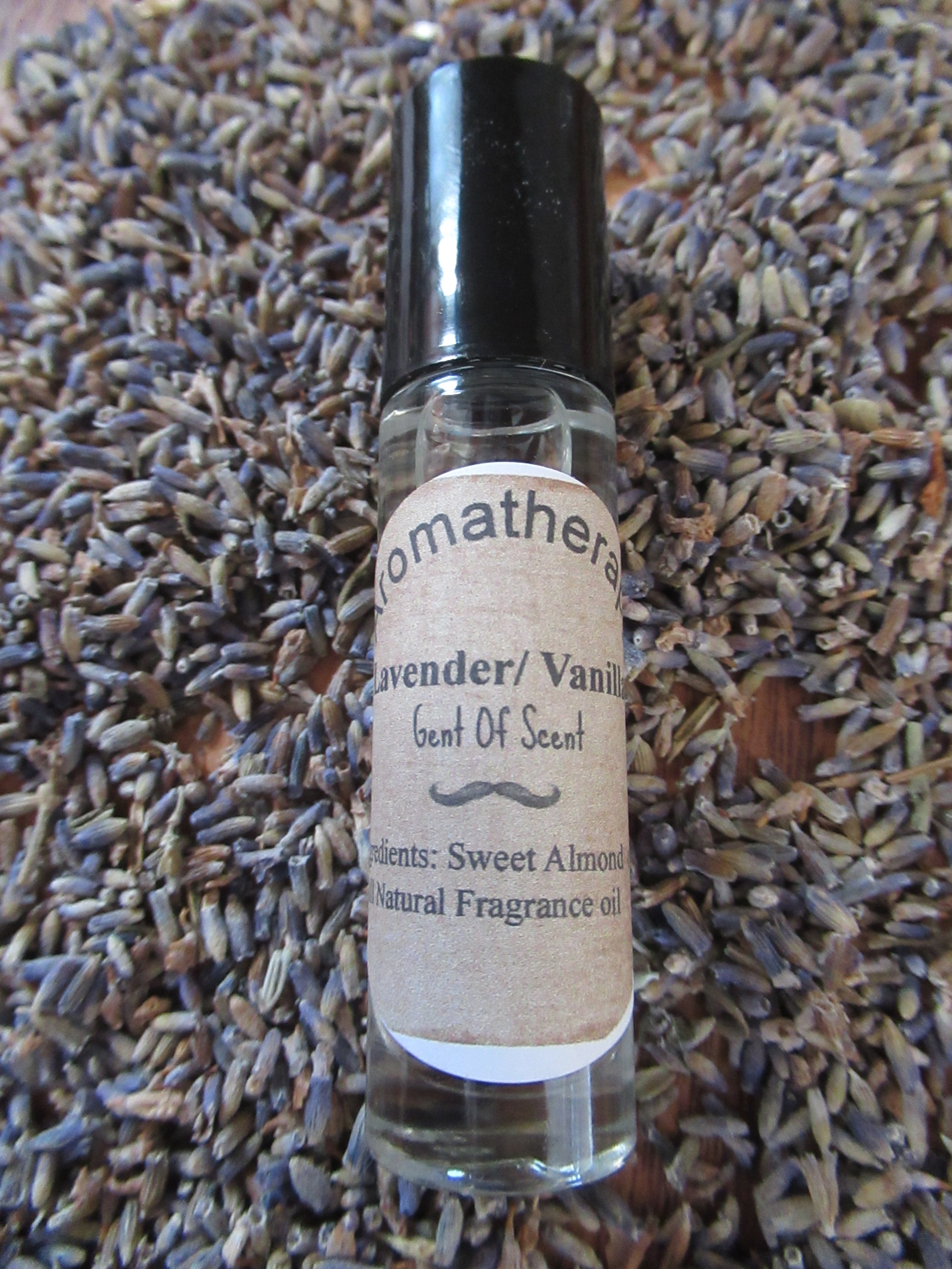 Lavender/Vanilla Essential Oil Roller Ball — The Gent of Scent
